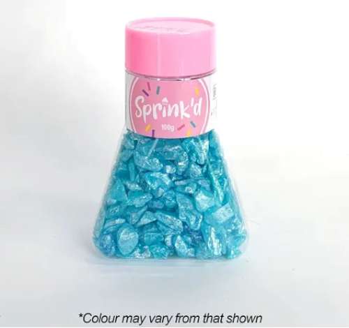 Sprink'd Geode Rock Sugar - Blue